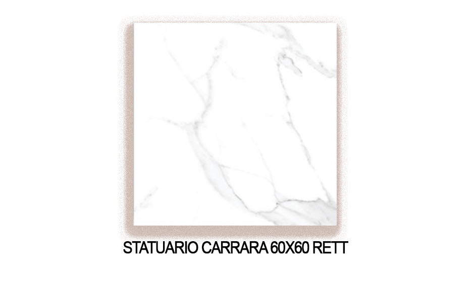 STATUARIO CARRARA 60X60 RETT